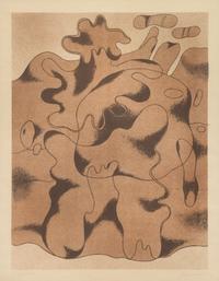 Willi Baumeister, (German, 1889–1955), Waldmensch (Tertiär Gestalt)