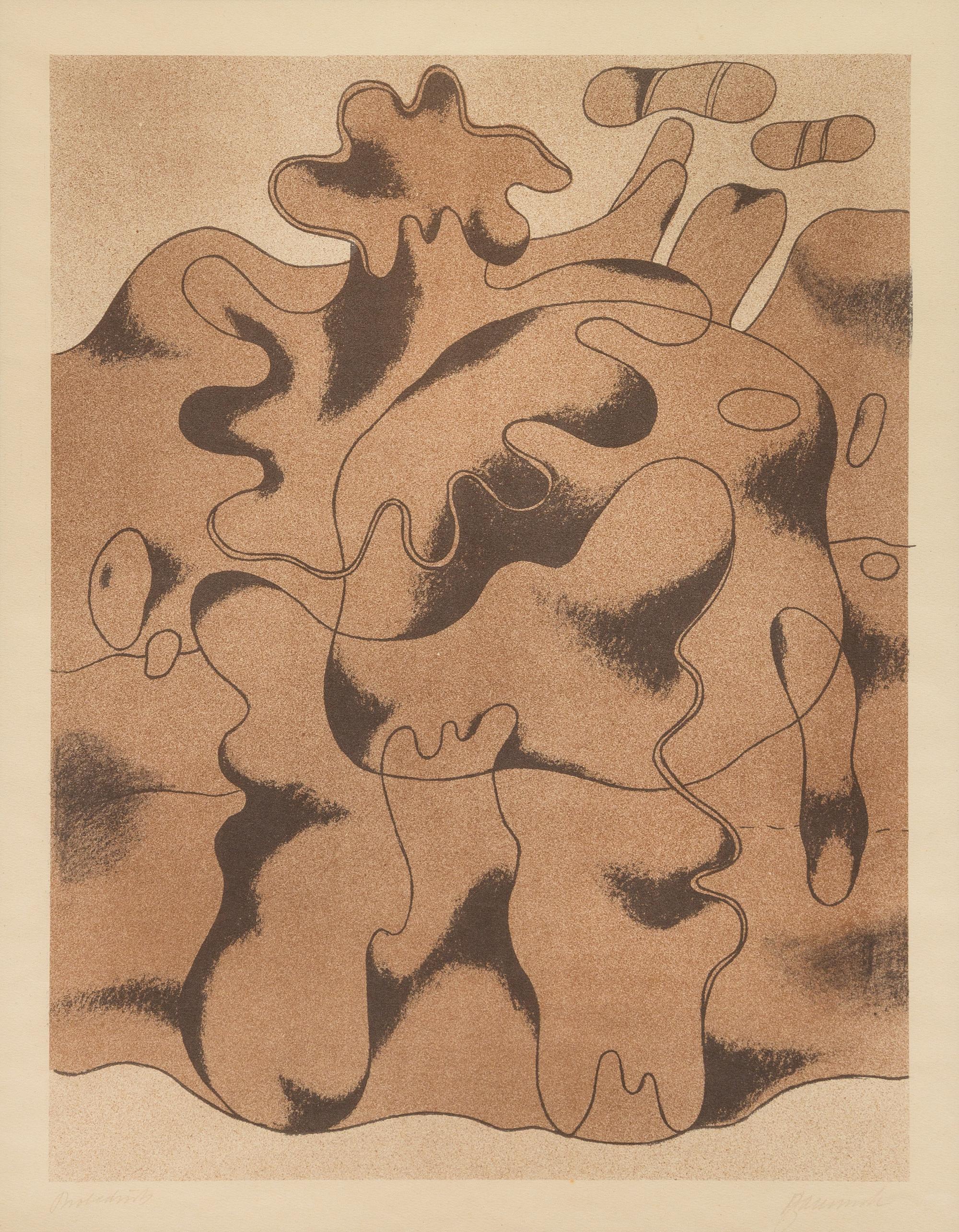Willi Baumeister, (German, 1889–1955), Waldmensch (Tertiär Gestalt)