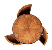 A Louis XV Style Olivewood Side Table