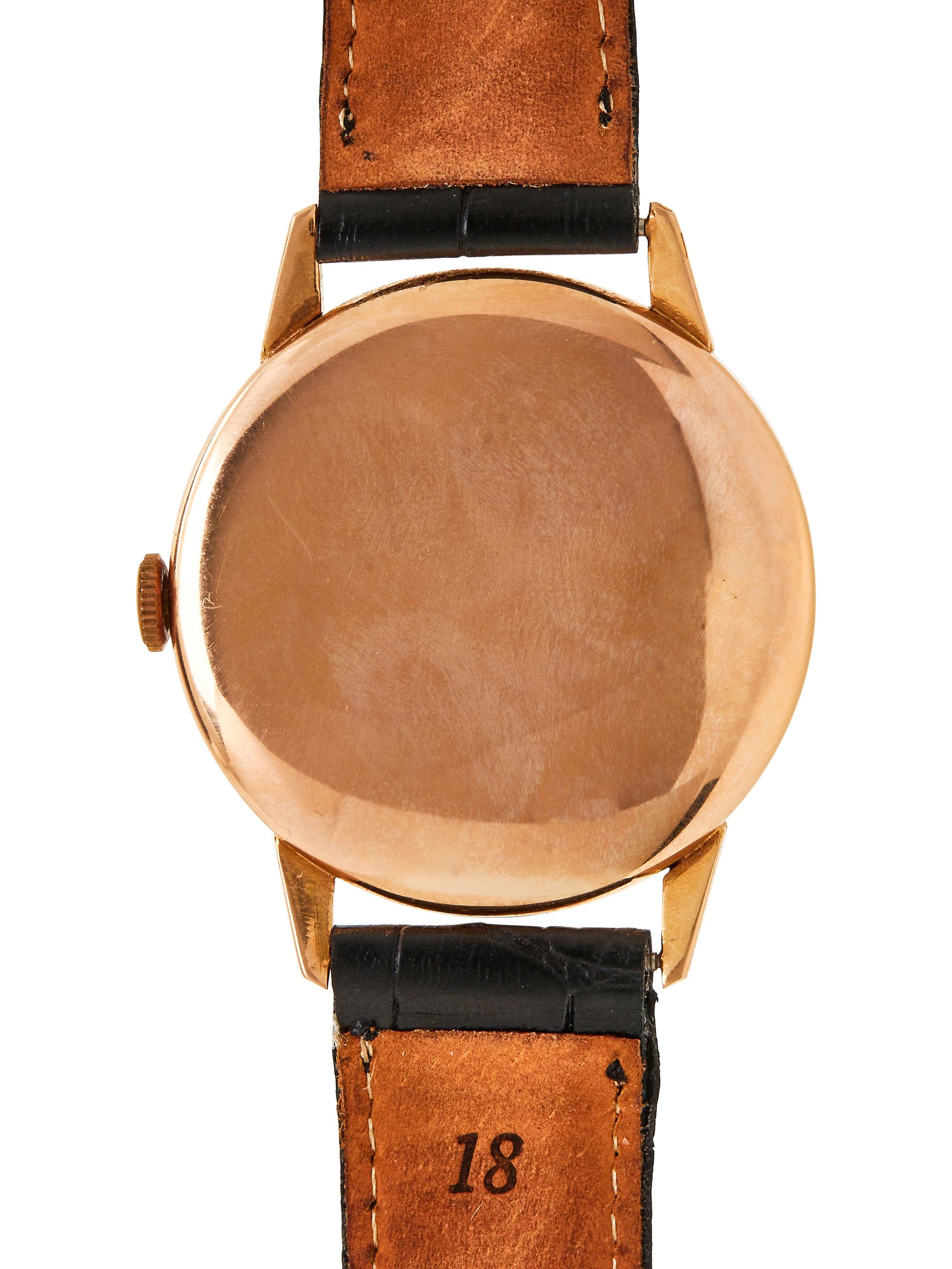 OMEGA, 18K ROSE GOLD WATCH