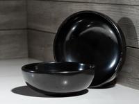 Blackware Pottery Bowls 1923-1925 and 1956-1965