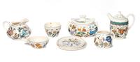 Collection of Genevieve Golsh Ceramics Height of largest 9 inches