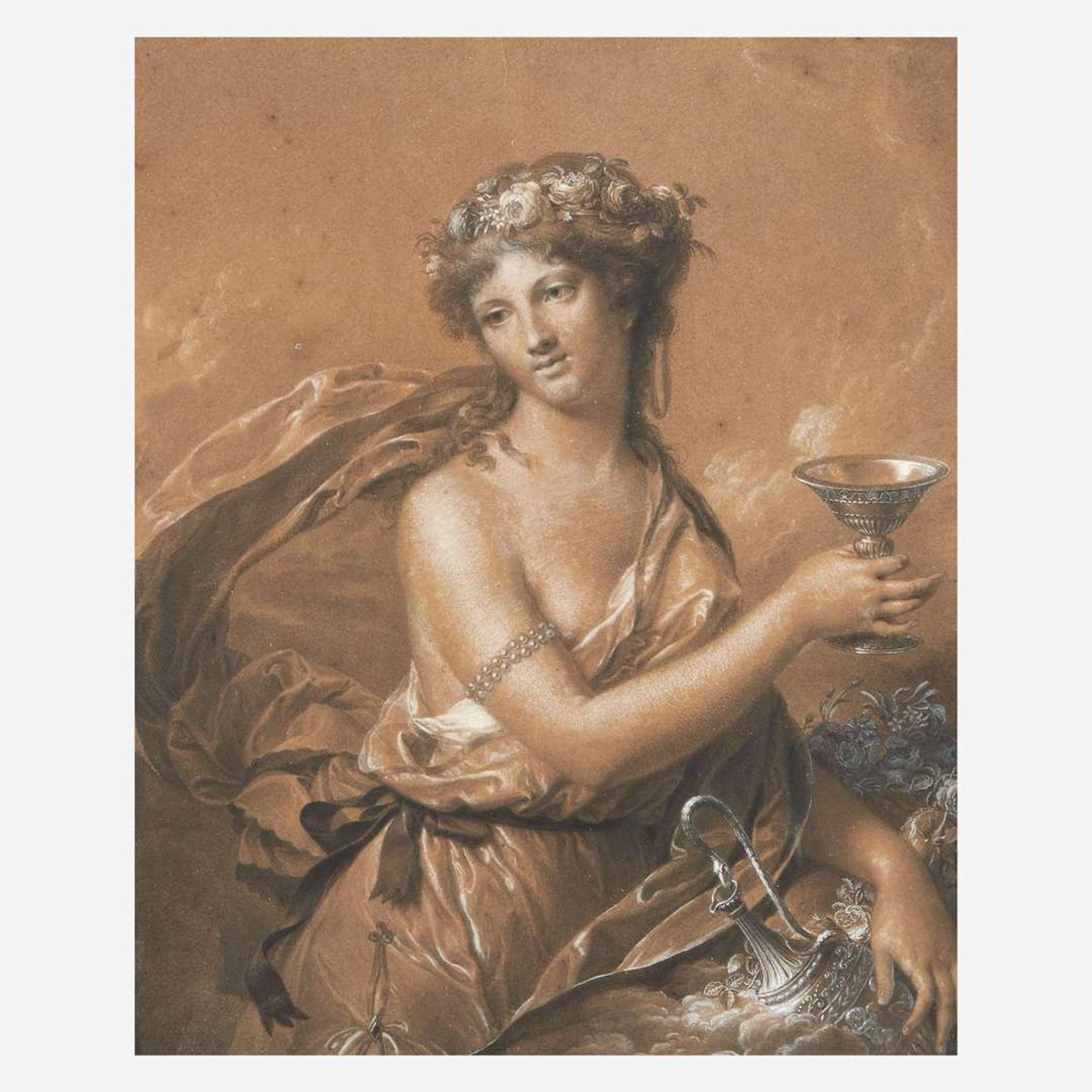 Manner of Joseph Marie Vien (French, 1716–1809) Hebe Holding a Cup of Ambrosia