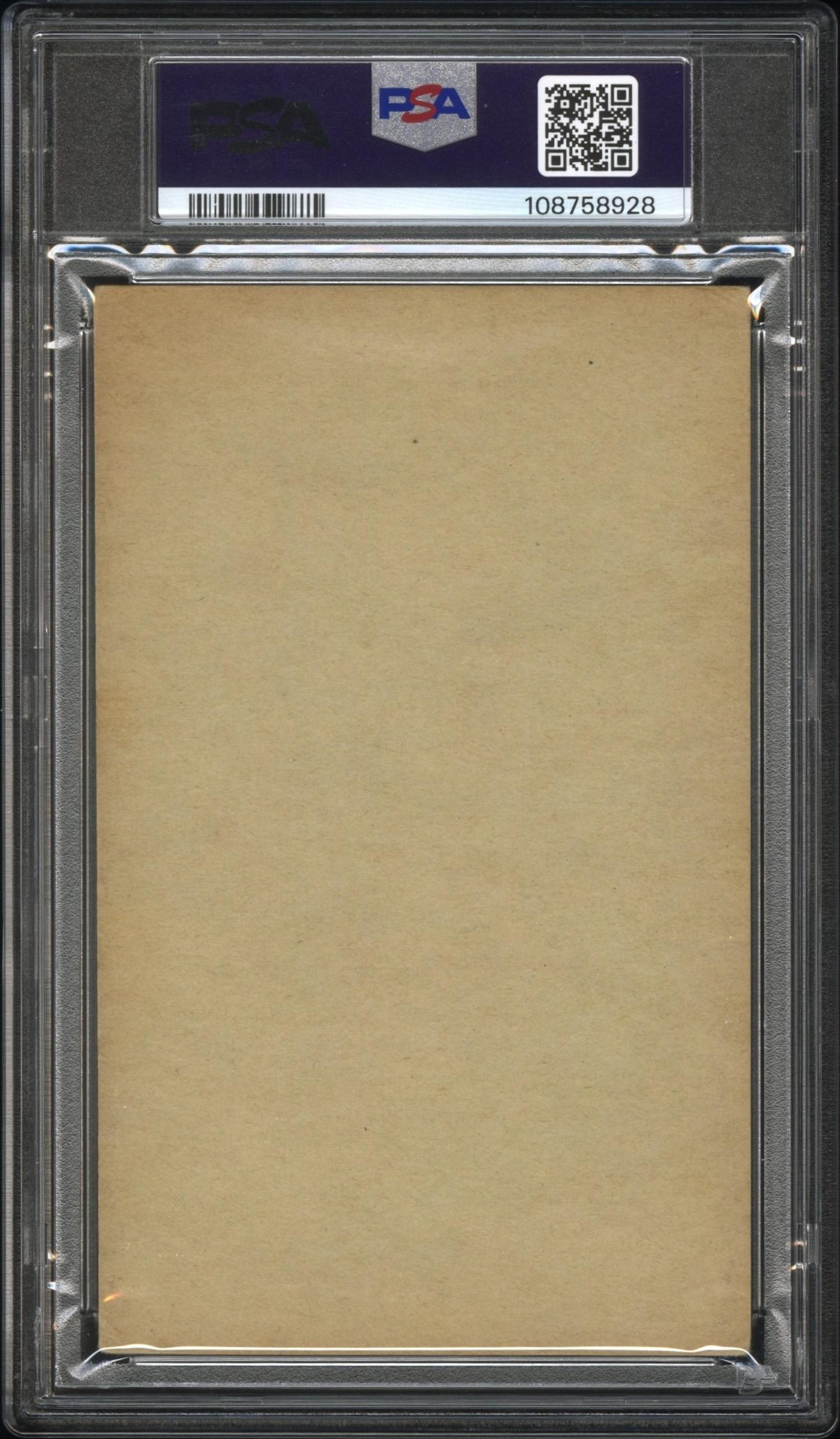 A 1947-66 Mickey Mantle Exhibit Baseball Card - First Name Not Outlined (PSA 2 GOOD)