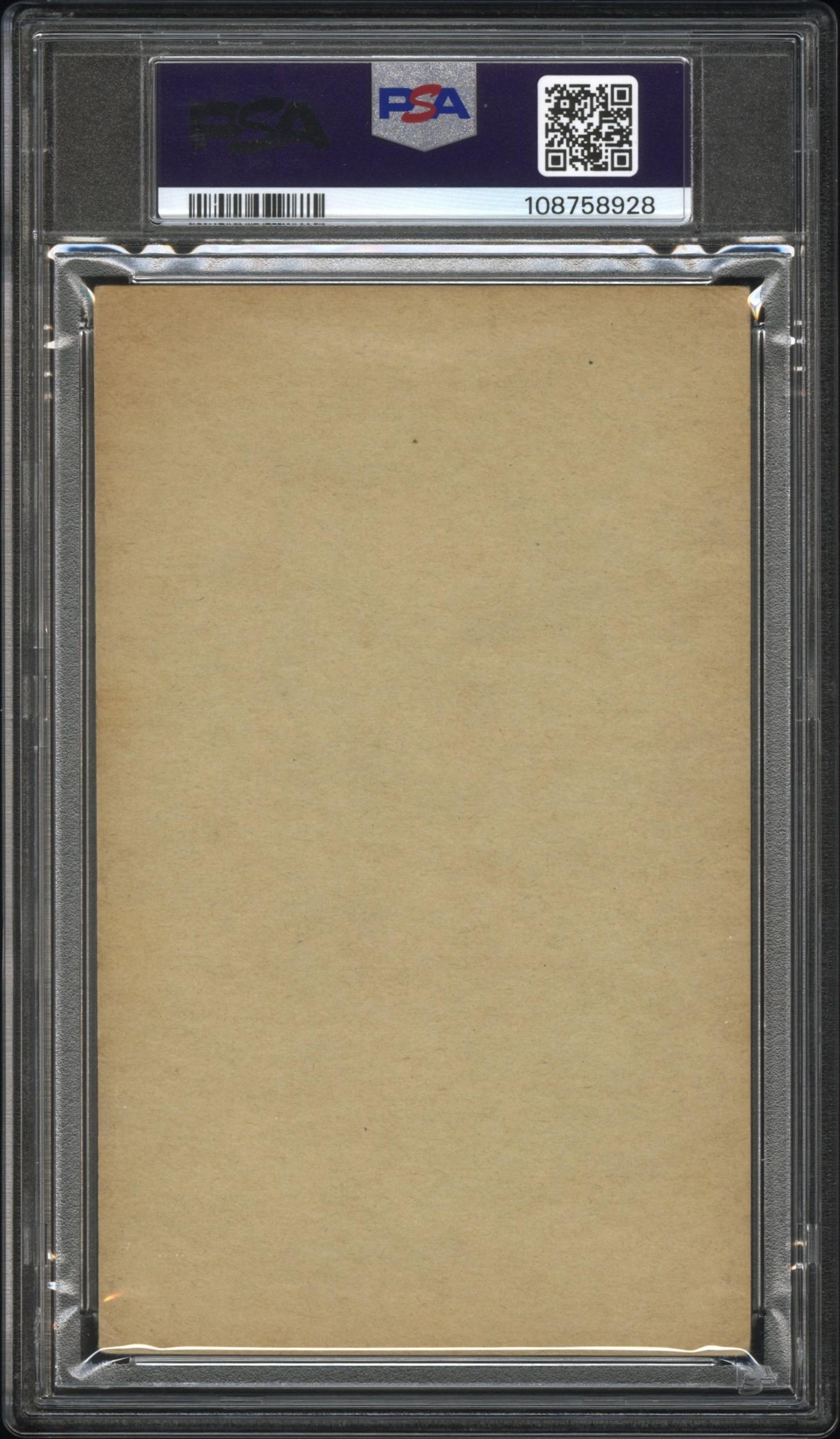 A 1947-66 Mickey Mantle Exhibit Baseball Card - First Name Not Outlined (PSA 2 GOOD)