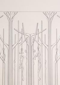 Proposal #1 for Memorial Gate, Ackland Art Museum, University of North Carolina at Chapel Hill , 1998