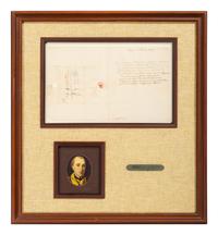 LAFAYETTE, Marie Joseph Paul Yves Roch Gilbert du Motier, Maquis de (1757-1834). Autograph letter signed ("Lafayette"), to General Guglielmo PÉPÉ (1782-1855). Paris, 12 May 1829.