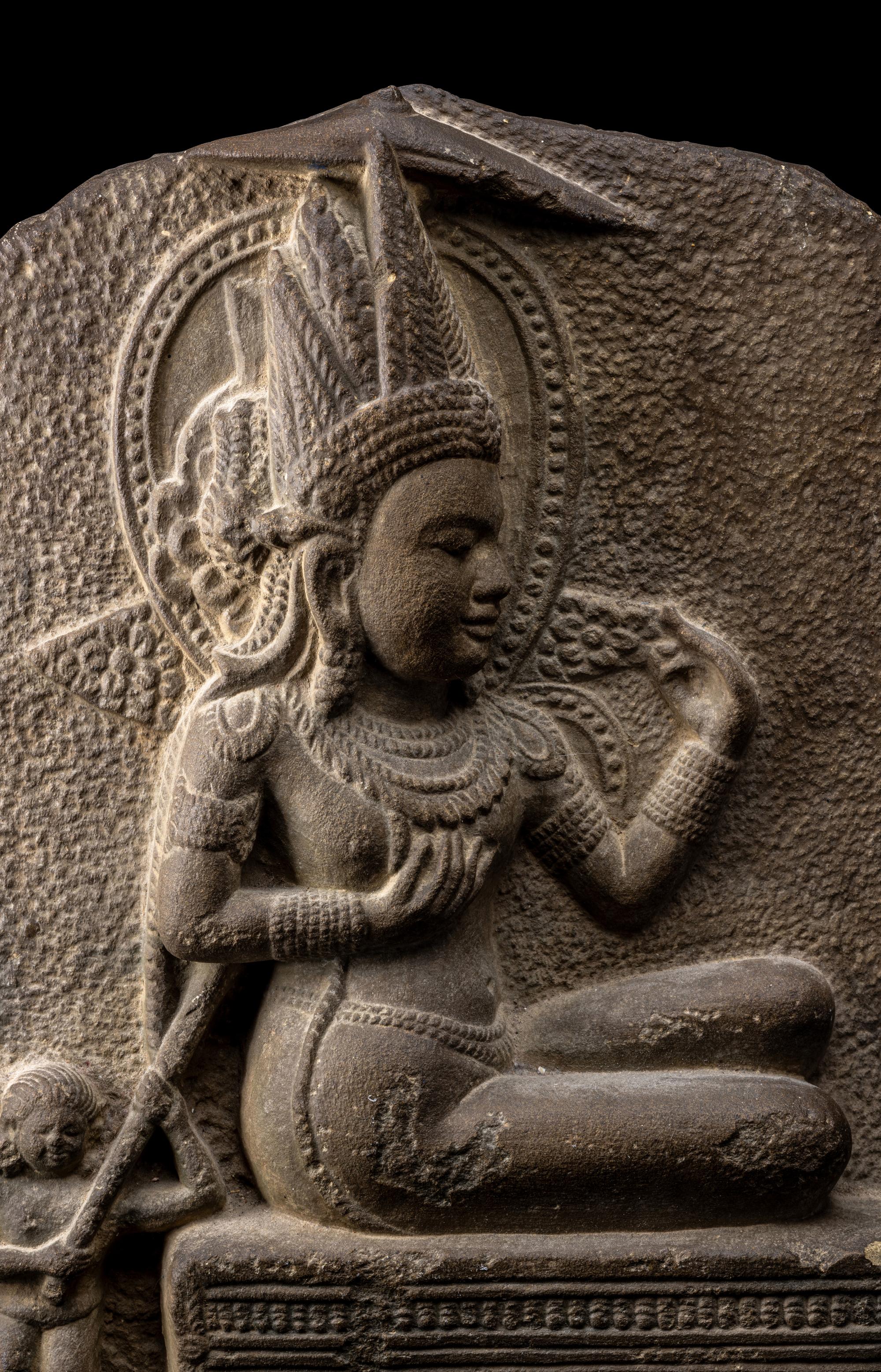 An Indian Stone Carving