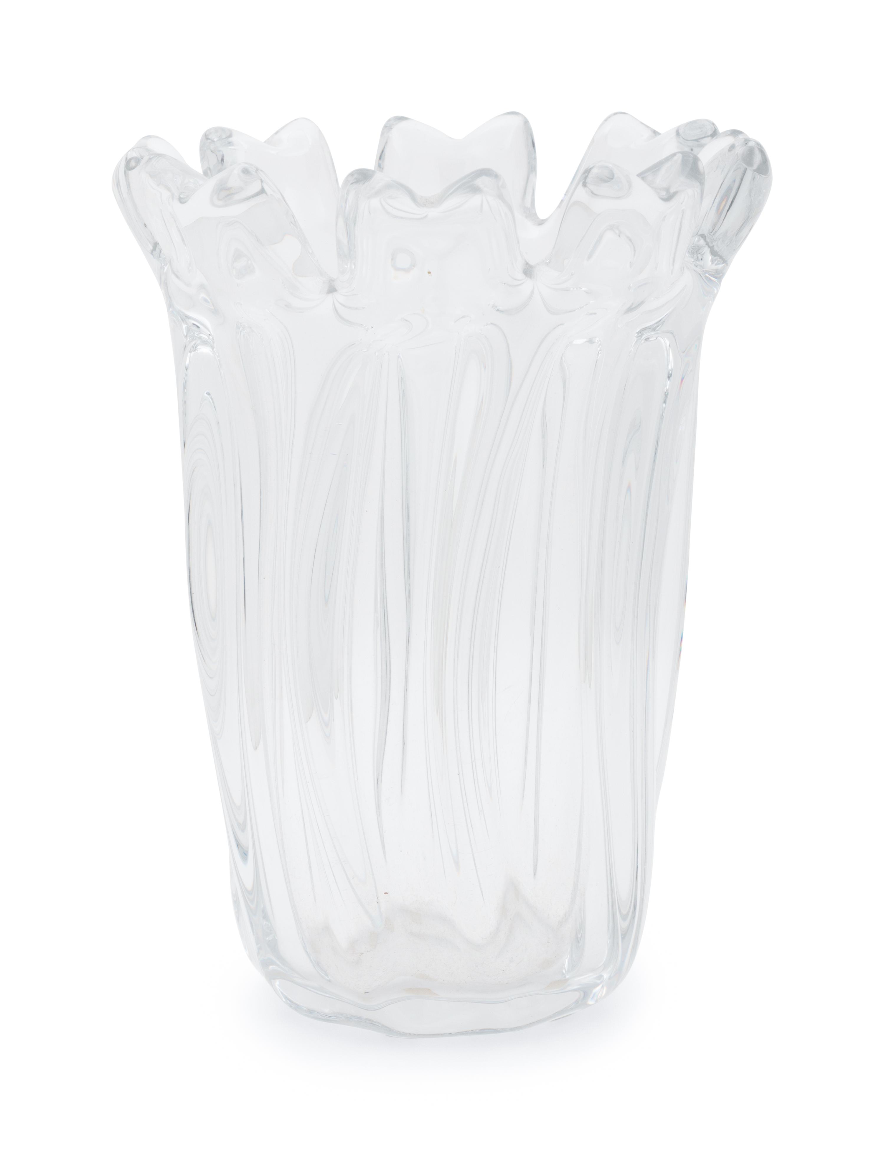 A Schneider Glass Vase