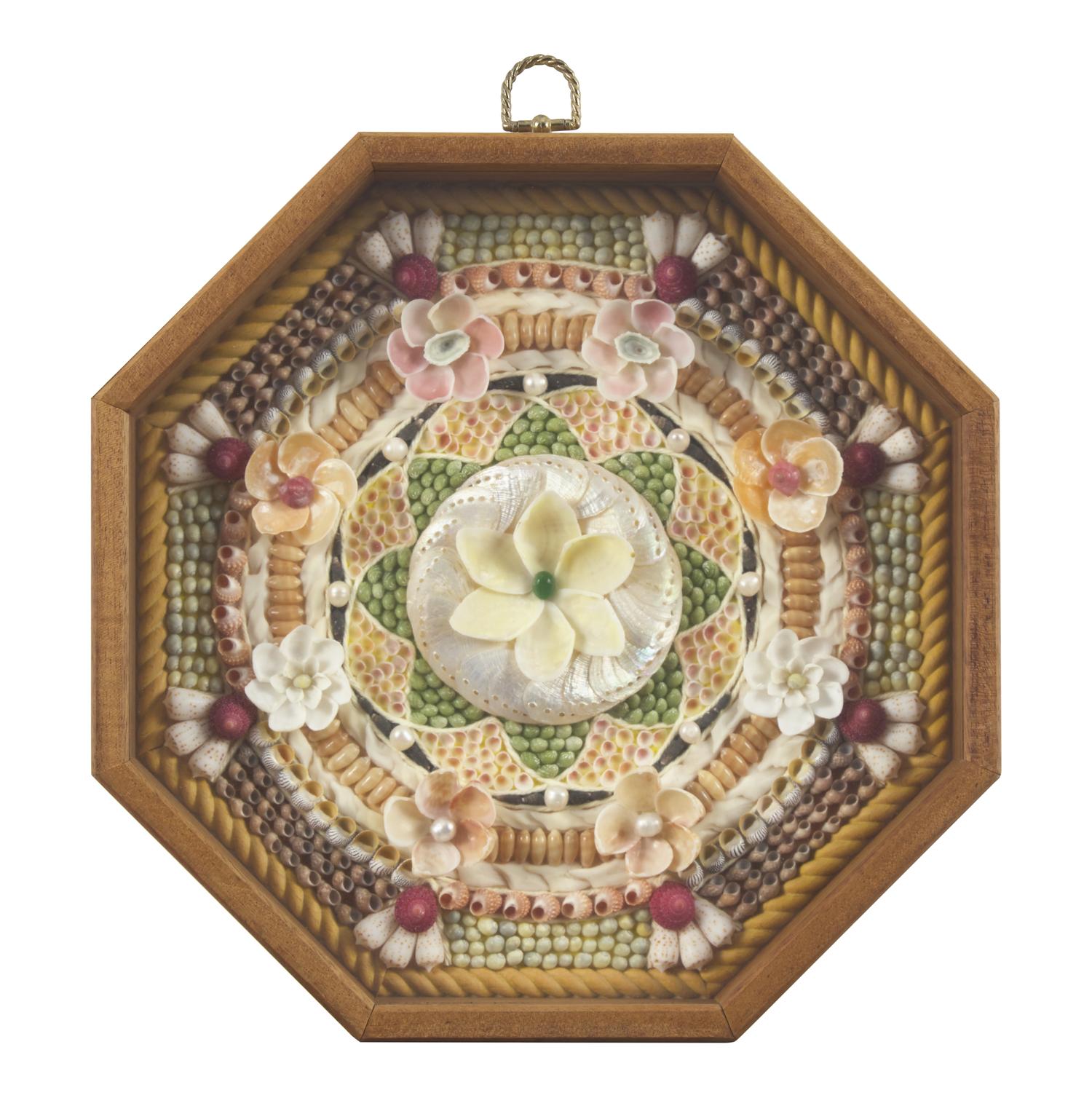 Richard Lee (20th / 21st Century), Five Sailor's Shellwork Valentines, 2001