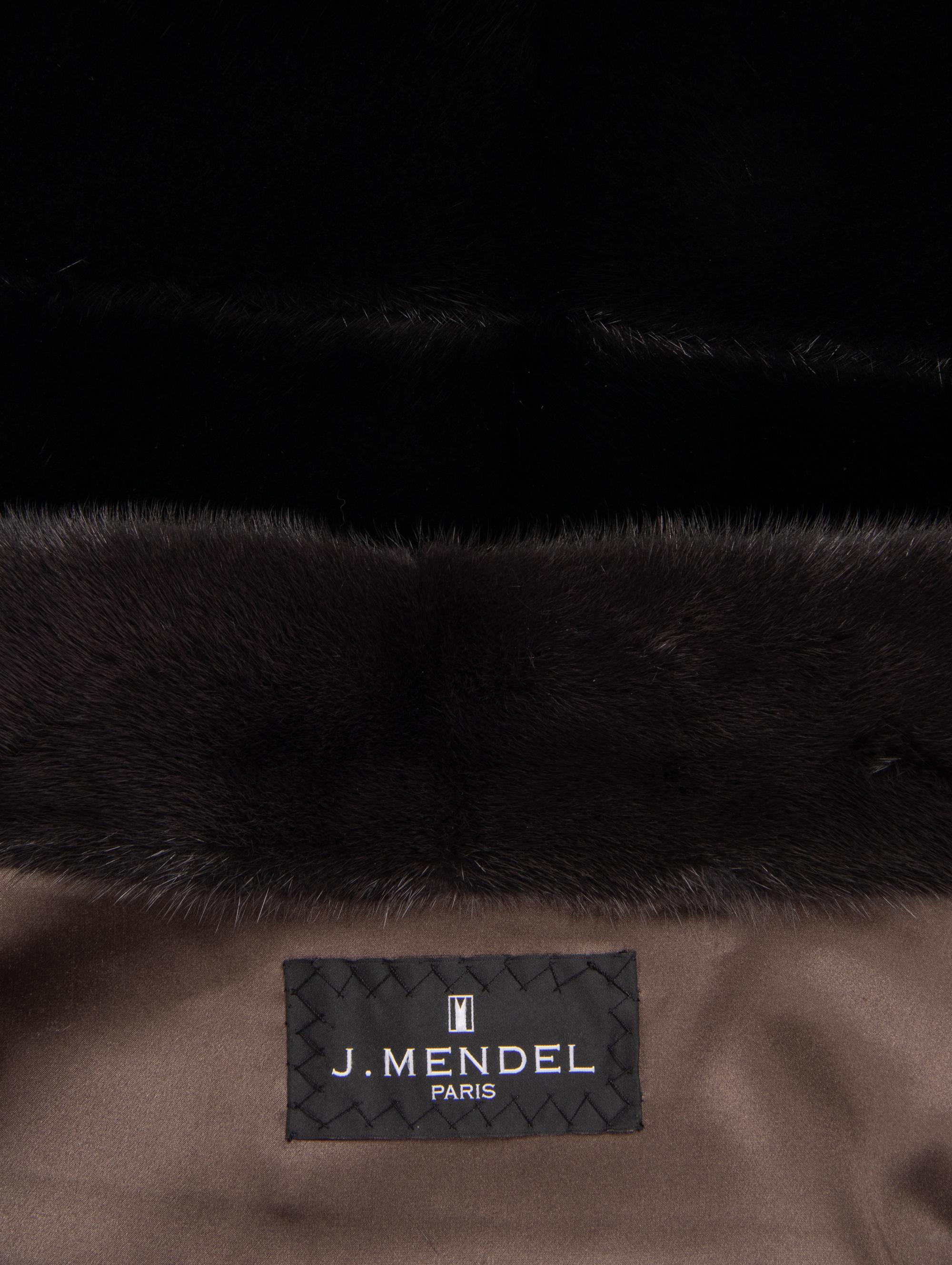 J. Mendel Mink Fur Banded Jacket