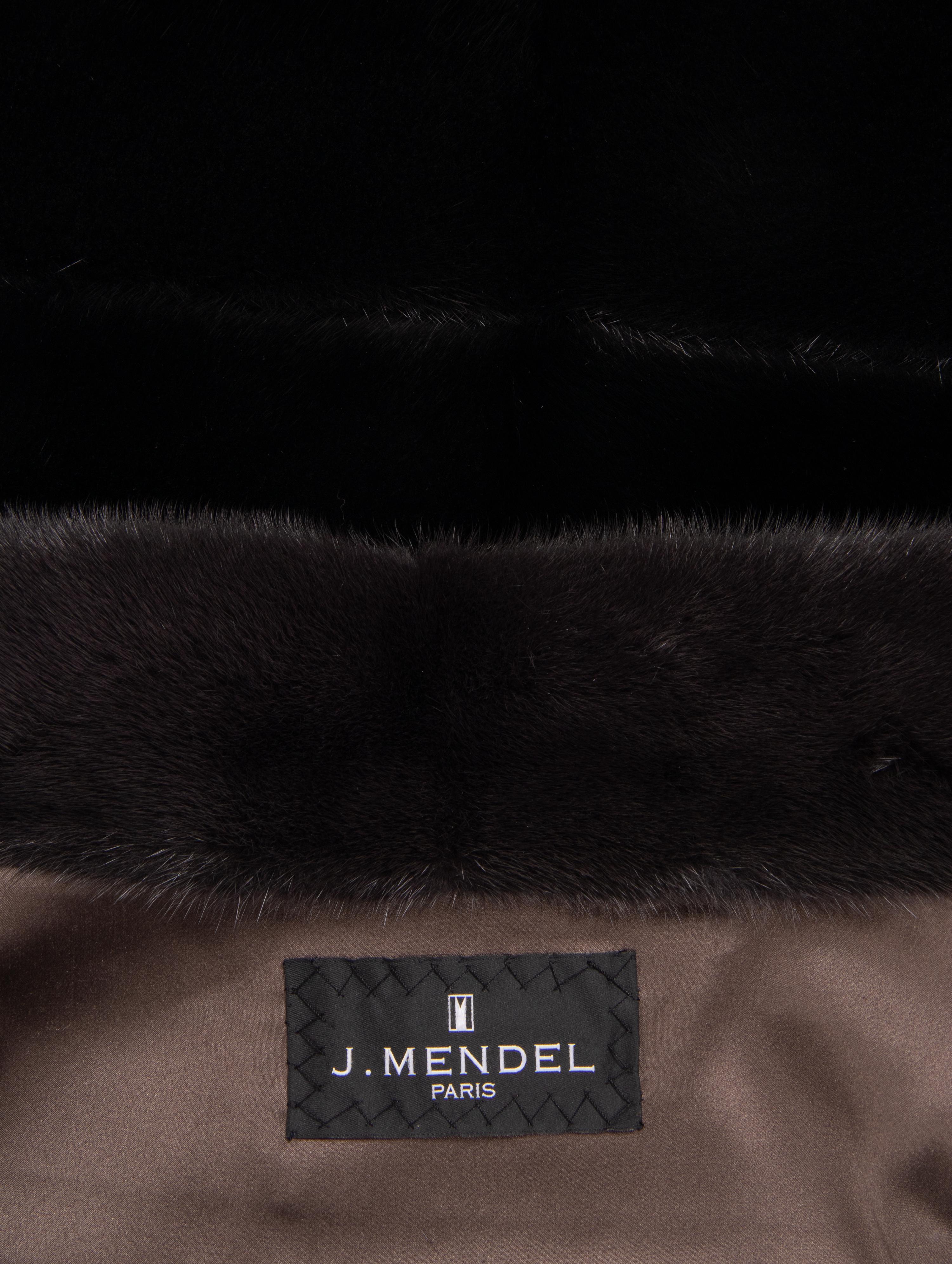 J. Mendel Mink Fur Banded Jacket