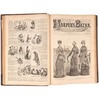 [NEWSPAPERS & PERIODICALS]. Harper's Bazaar . Vol. 14 (XIV), Nos. 1–53, 1881. New York: 1881.