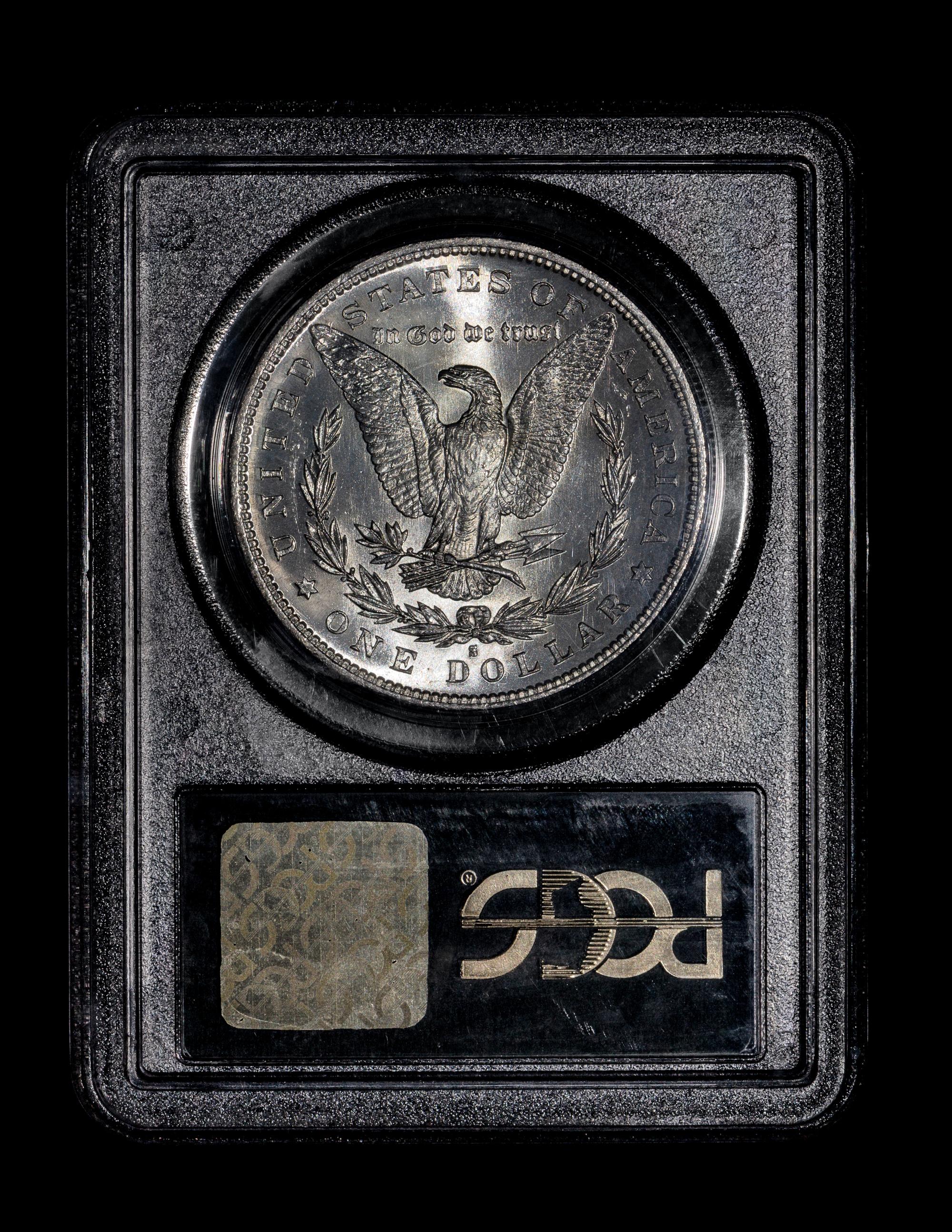 A United States 1882-S Morgan Silver $1 Coin — NGC graded MS66