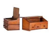 Two Wooden Wall Boxes