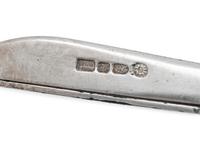 A Silver-Plate Grape Snips and Candle Snuff Scissor