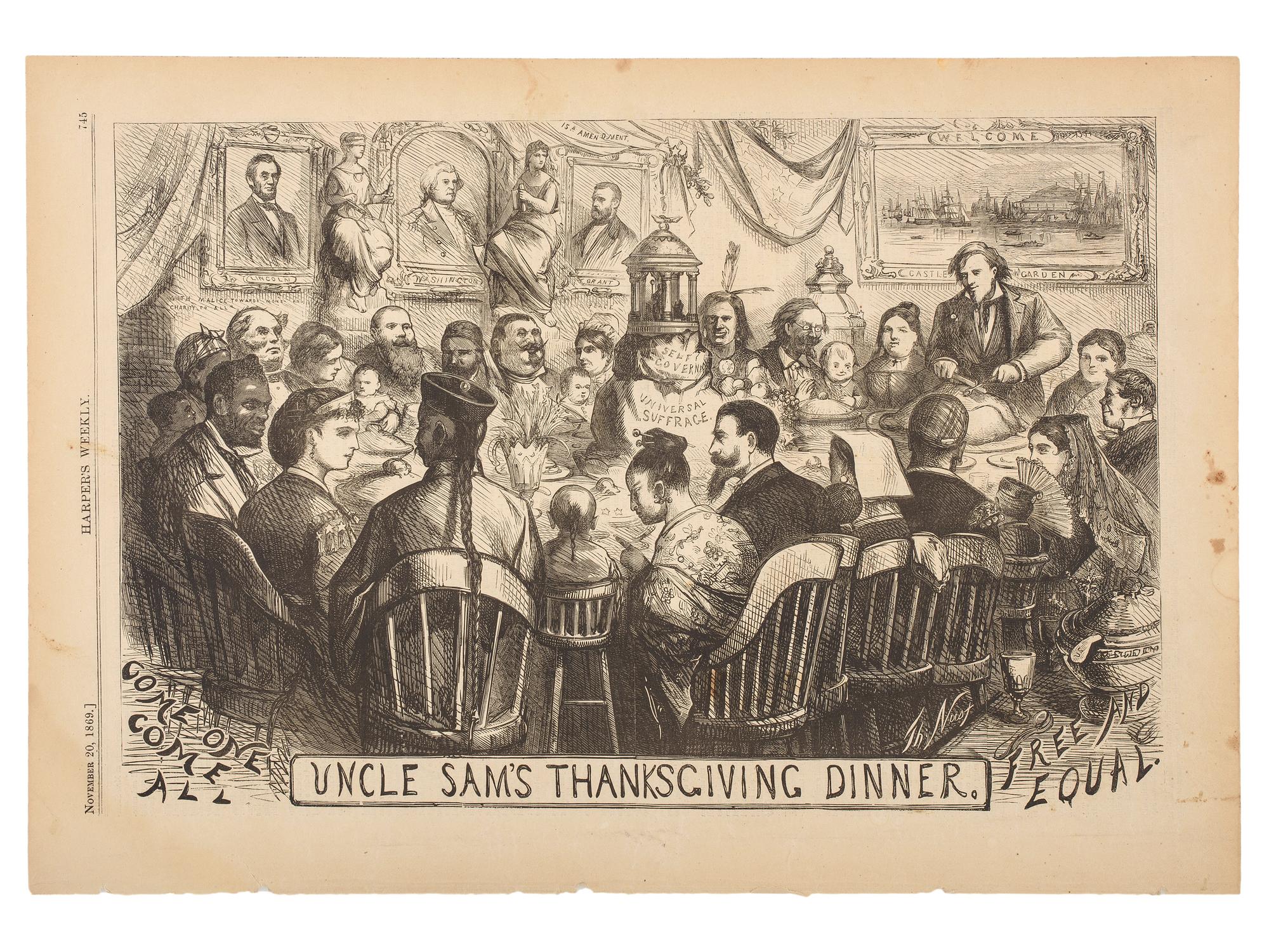 [CIVIL WAR - ART]. A group of 8 engravings, including Harper's Weekly illustrations, comprising: