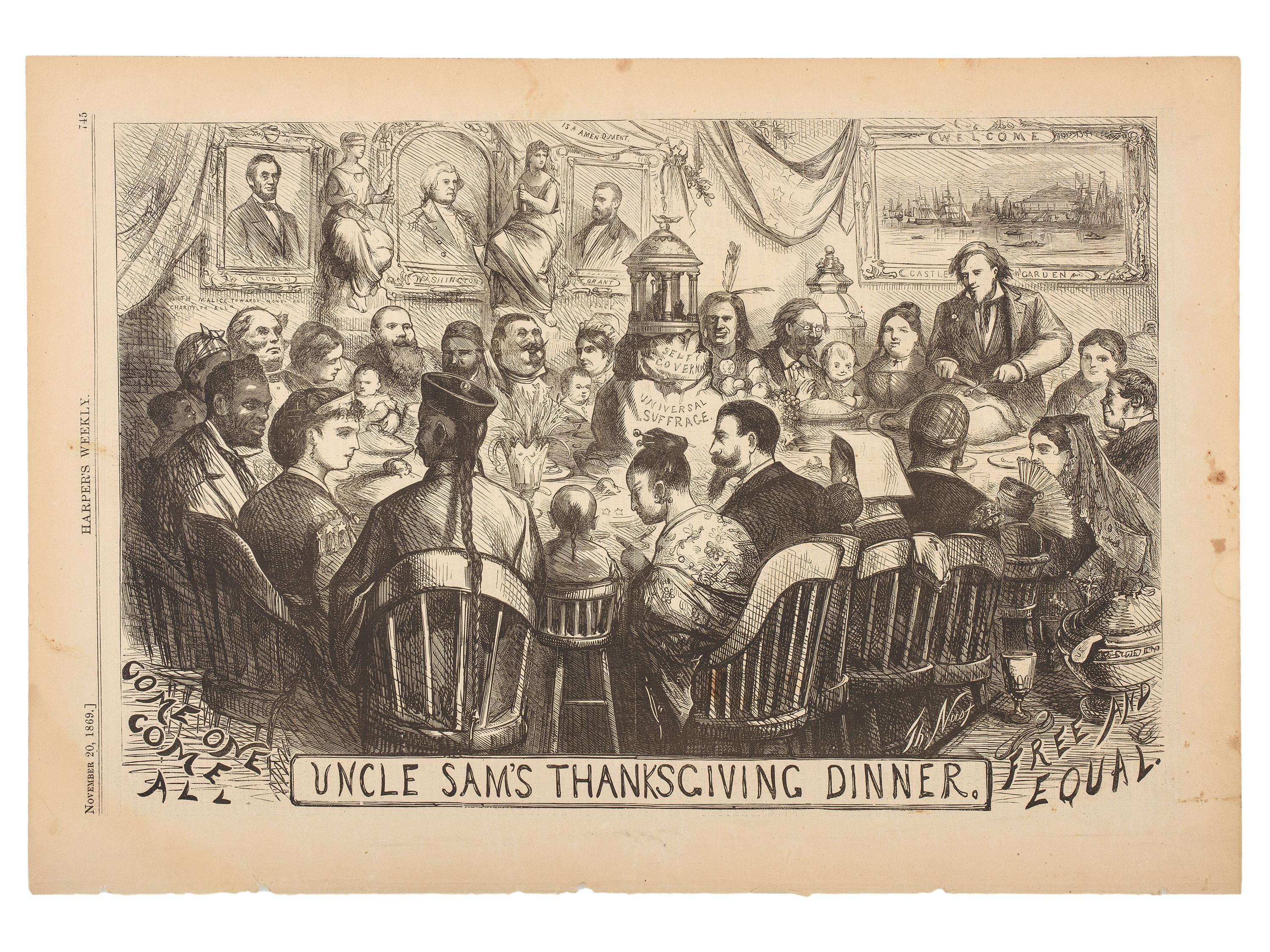 [CIVIL WAR - ART]. A group of 8 engravings, including Harper's Weekly illustrations, comprising: