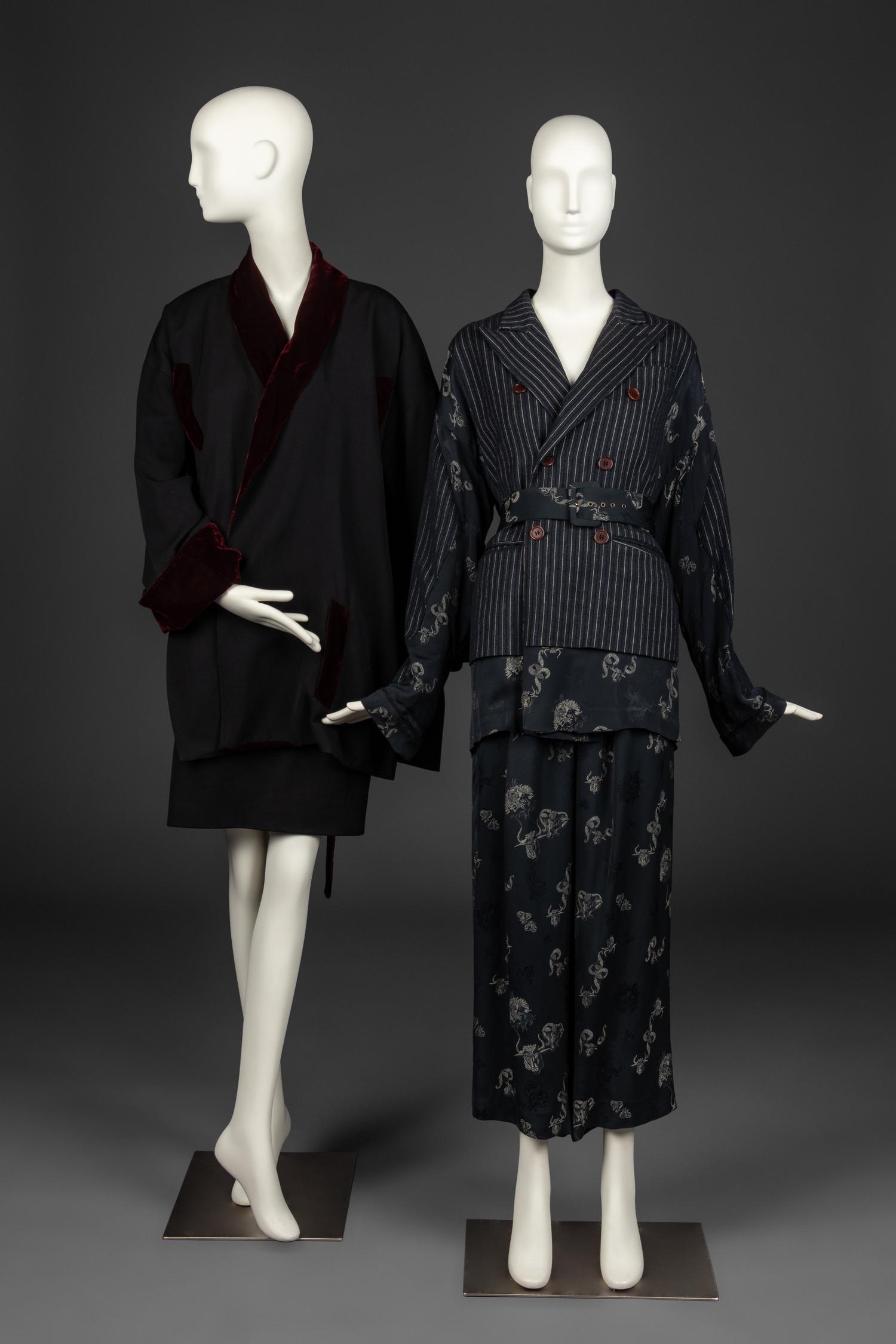 Jean Paul Gaultier Ensemble and Kimono-Inspired Jacket, c.1994