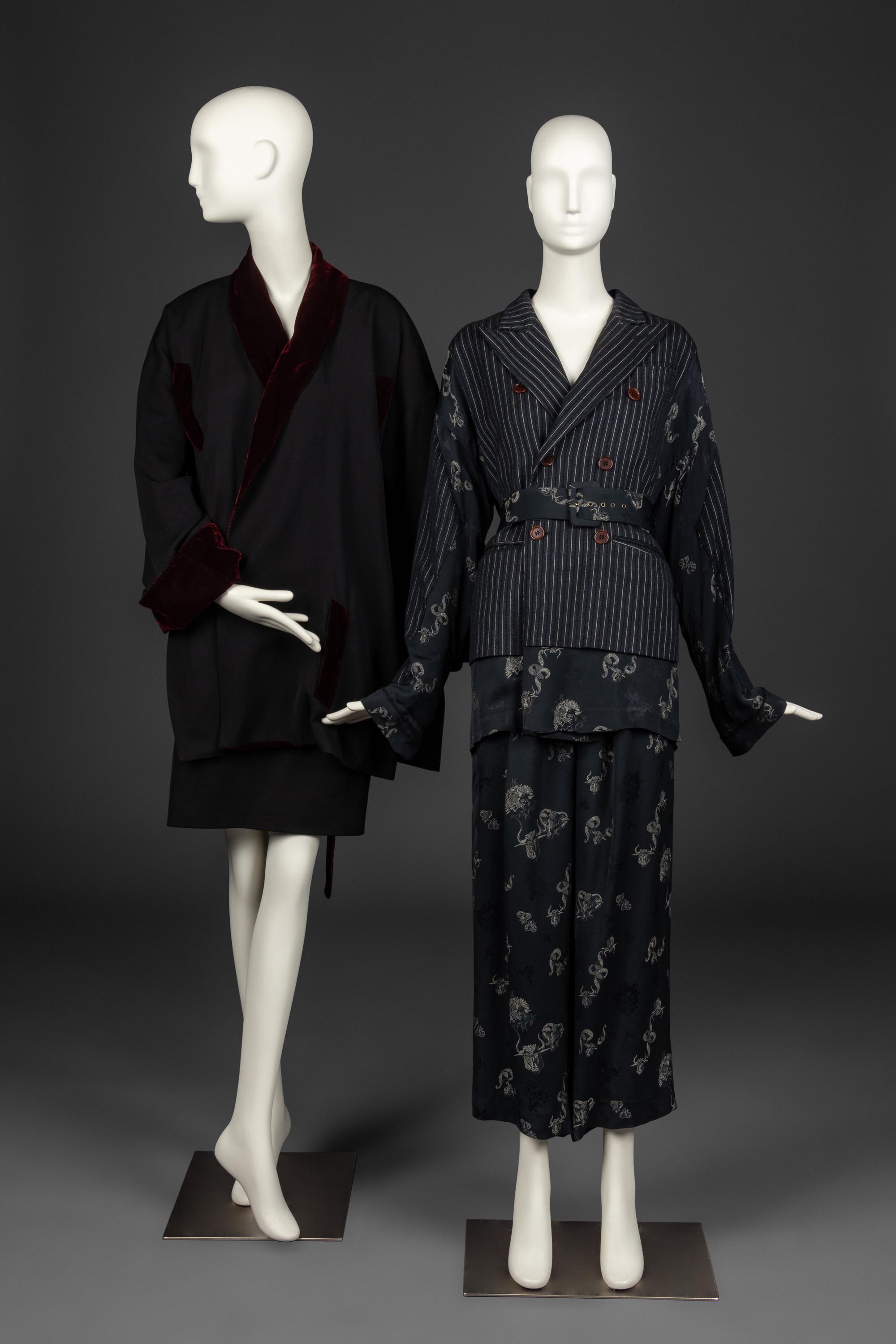 Jean Paul Gaultier Ensemble and Kimono-Inspired Jacket, c.1994