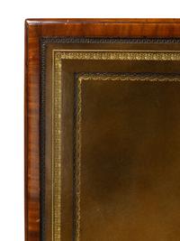 A George III Style Mahogany Partners Desk