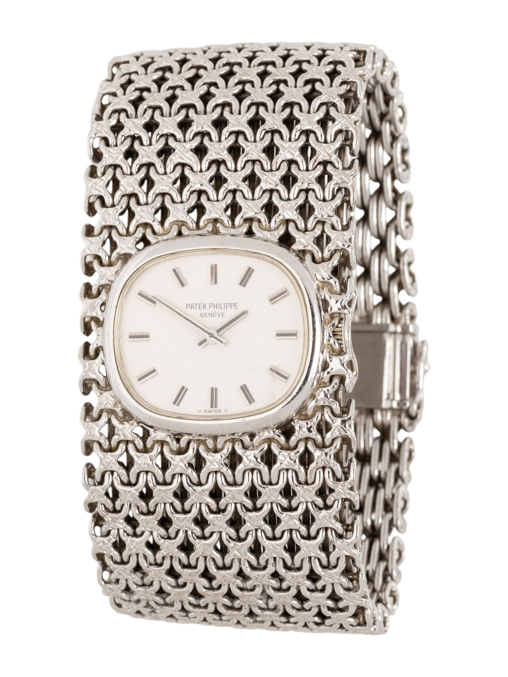 PATEK PHILIPPE, REF. 4151/1 18K WHITE GOLD WATCH