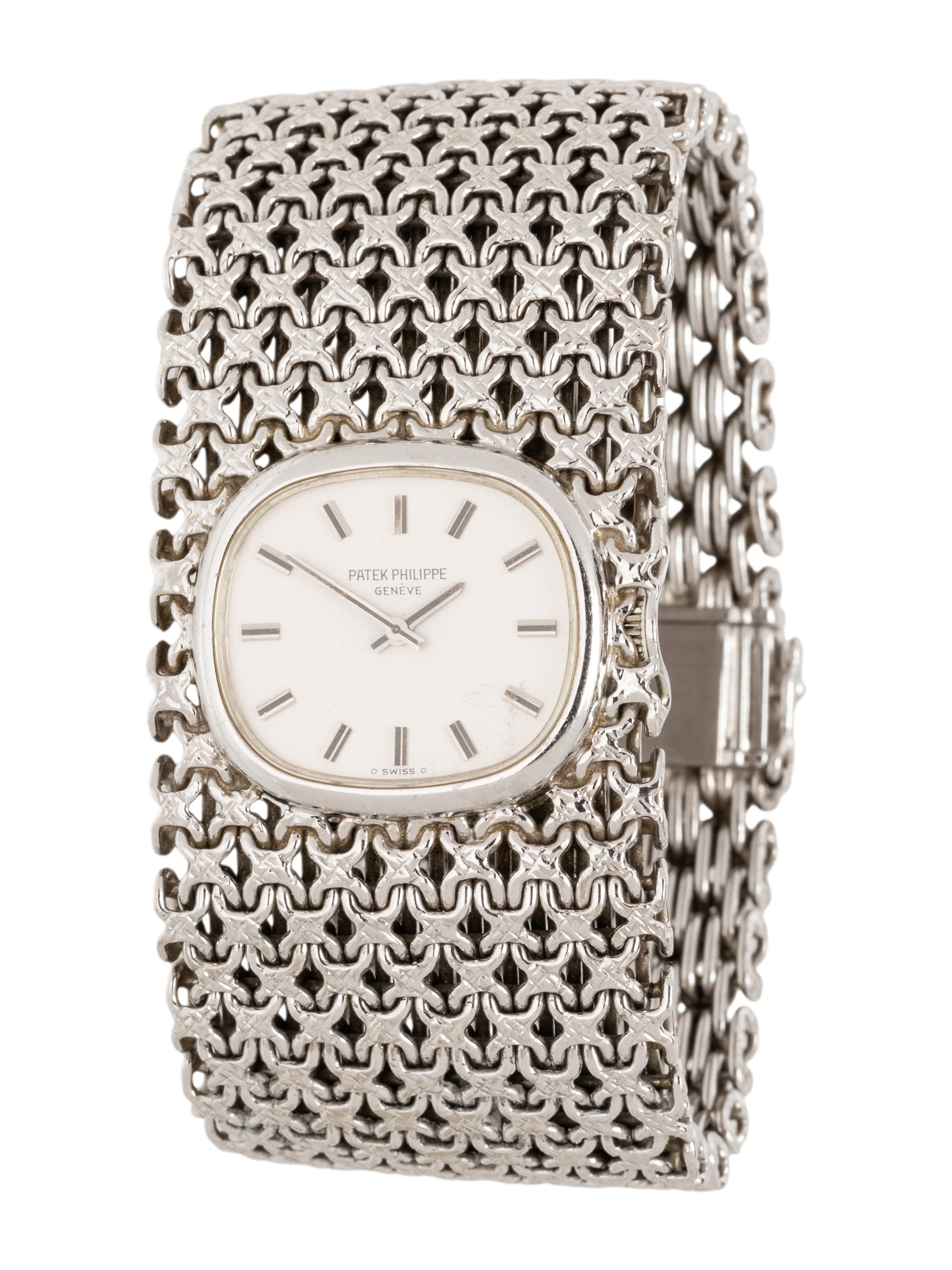PATEK PHILIPPE, REF. 4151/1 18K WHITE GOLD WATCH