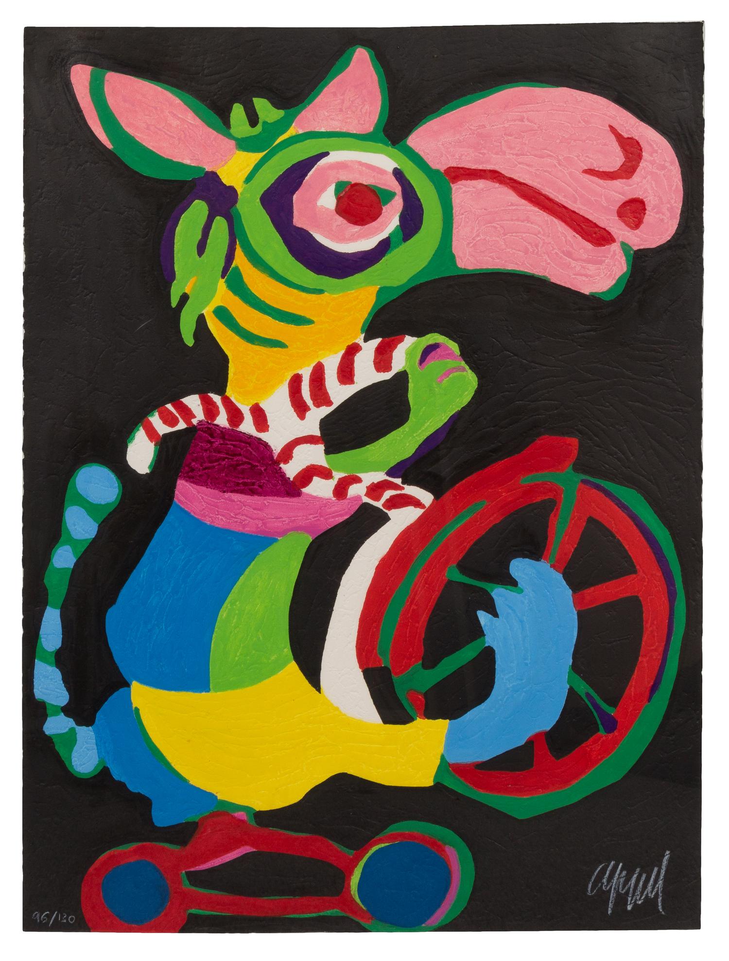 Karel Appel, (Dutch, 1921-2006), Circus (Volume II), 1978 (a group of ten prints)