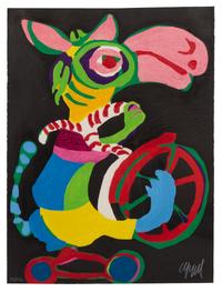 Karel Appel, (Dutch, 1921-2006), Circus (Volume II), 1978 (a group of ten prints)