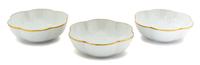A Group of Nine Ceralene Limoges Porcelain Bowls Diameter 6 1/2 inches. — 20TH CENTURY