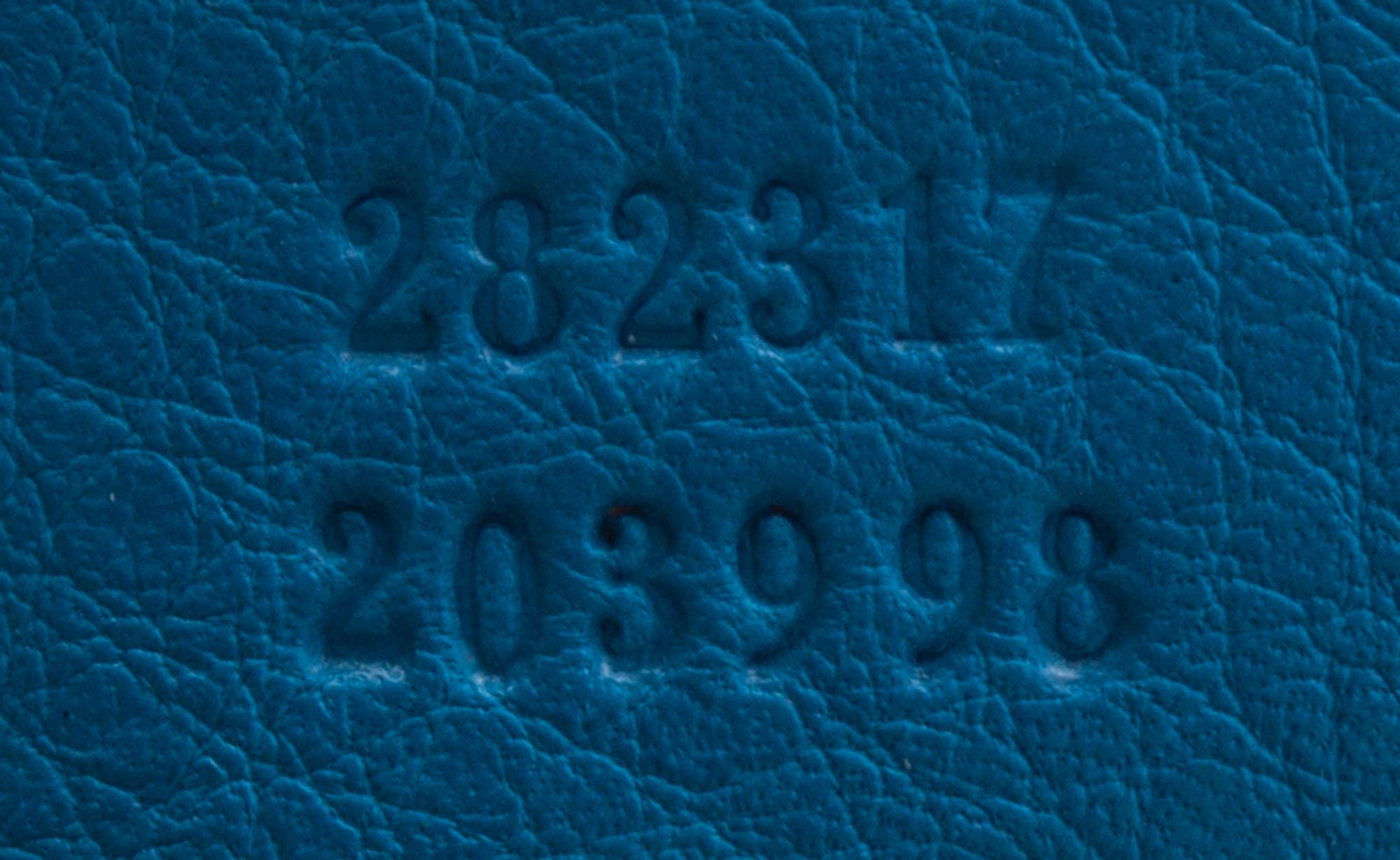 Gucci Blue Leather Tote, 2000s
