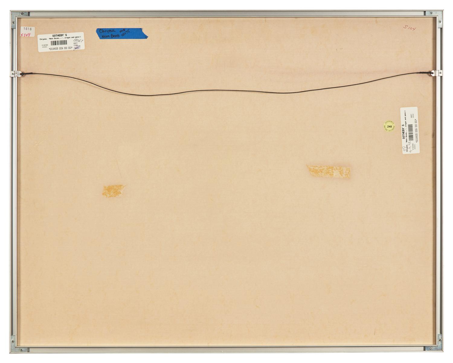 Two Works: Studies for Neon Boxes with Electrodes, 1967 ; together with Crossword Puzzles (2)