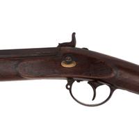 Large Bore Fullstock Percussion Plains Rifle by Leman