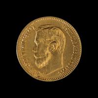 [RUSSIAN EMPIRE] Nicholas II 1897 Gold 5 Ruble