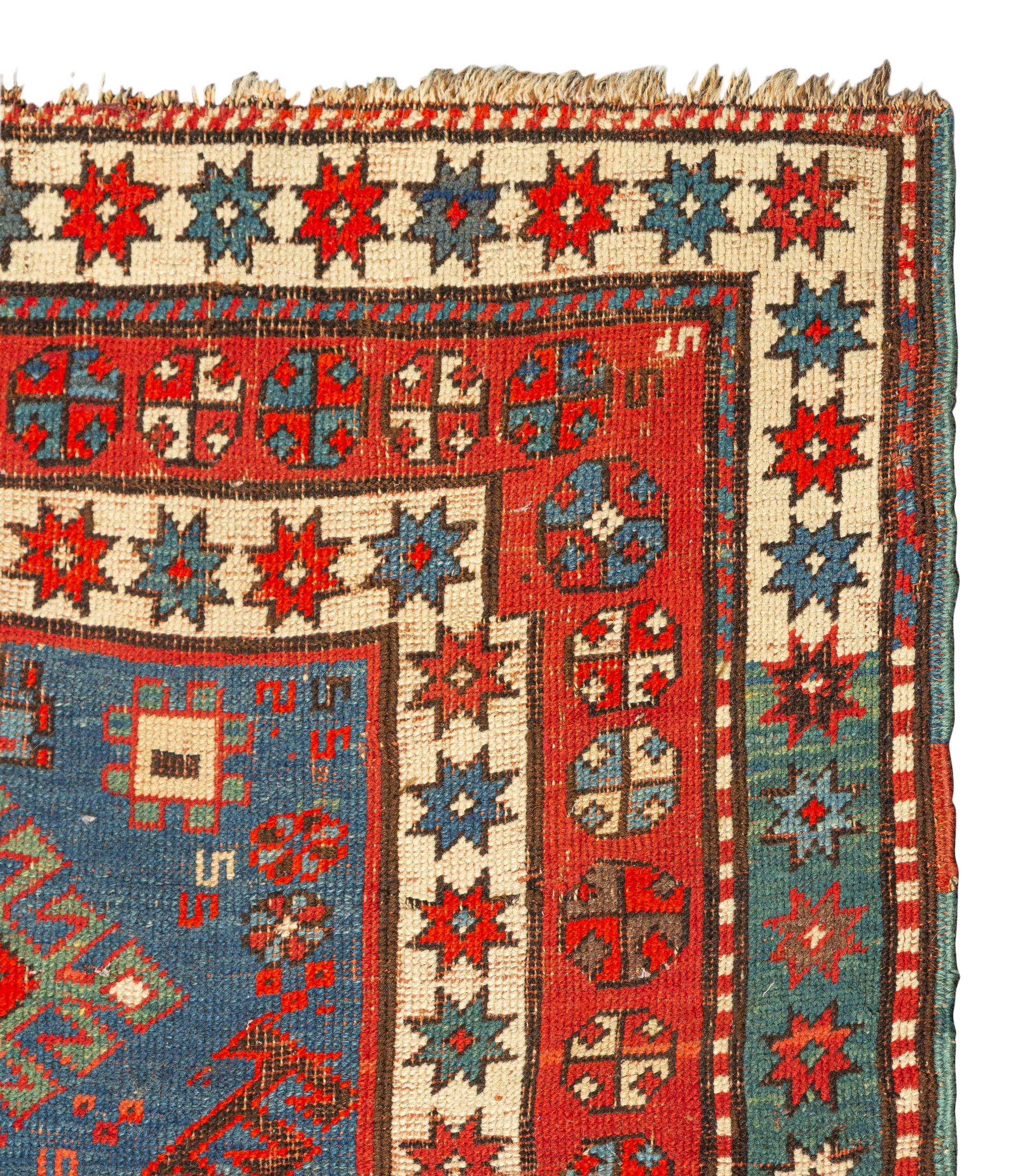 A Kazak Wool Runner