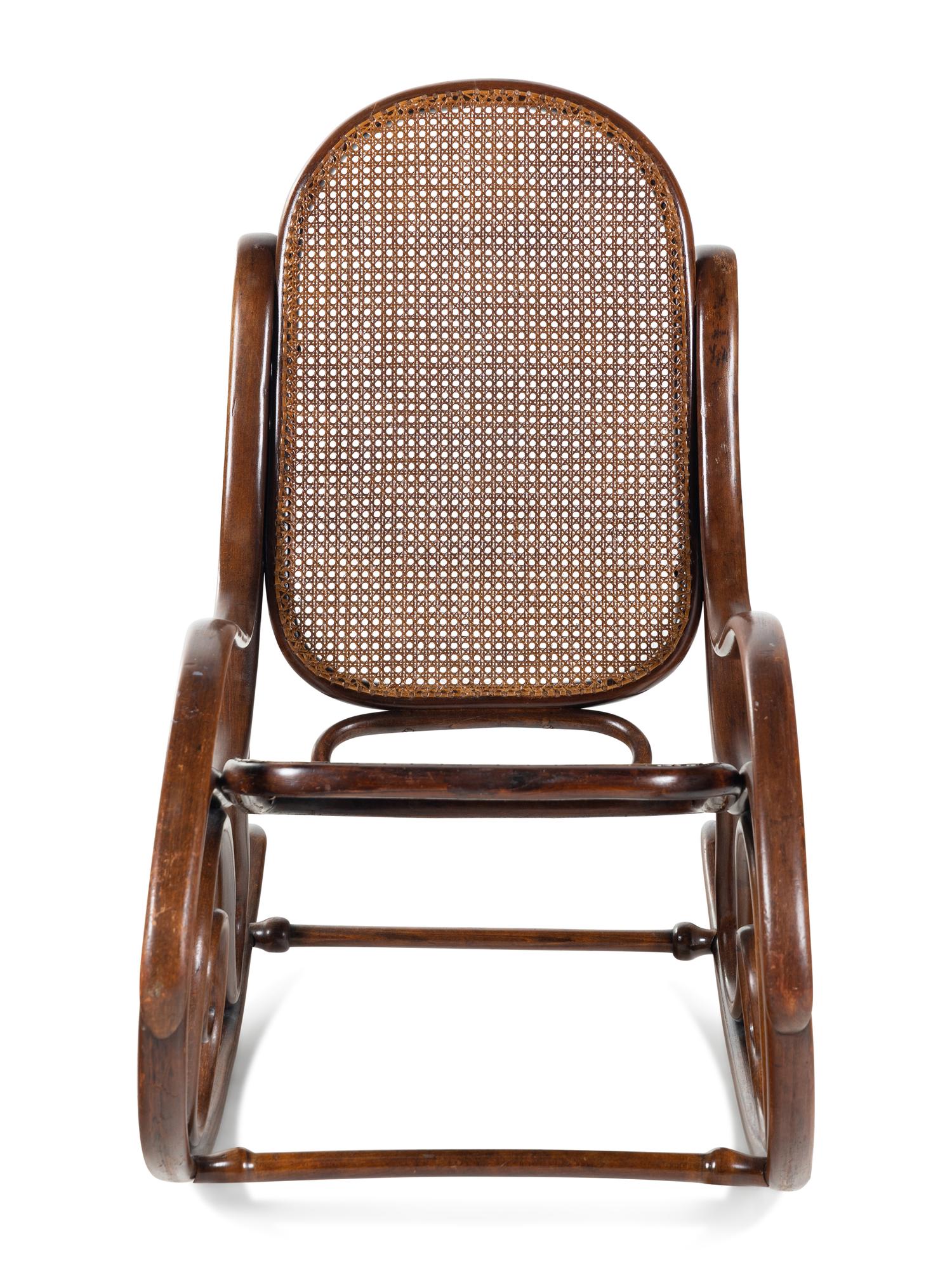 An Austrian Bentwood Rocking Chair, Thonet