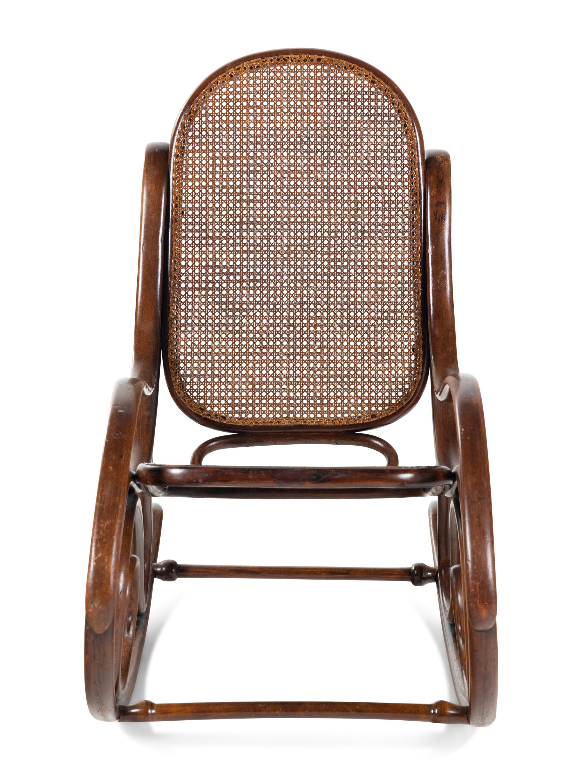 An Austrian Bentwood Rocking Chair, Thonet