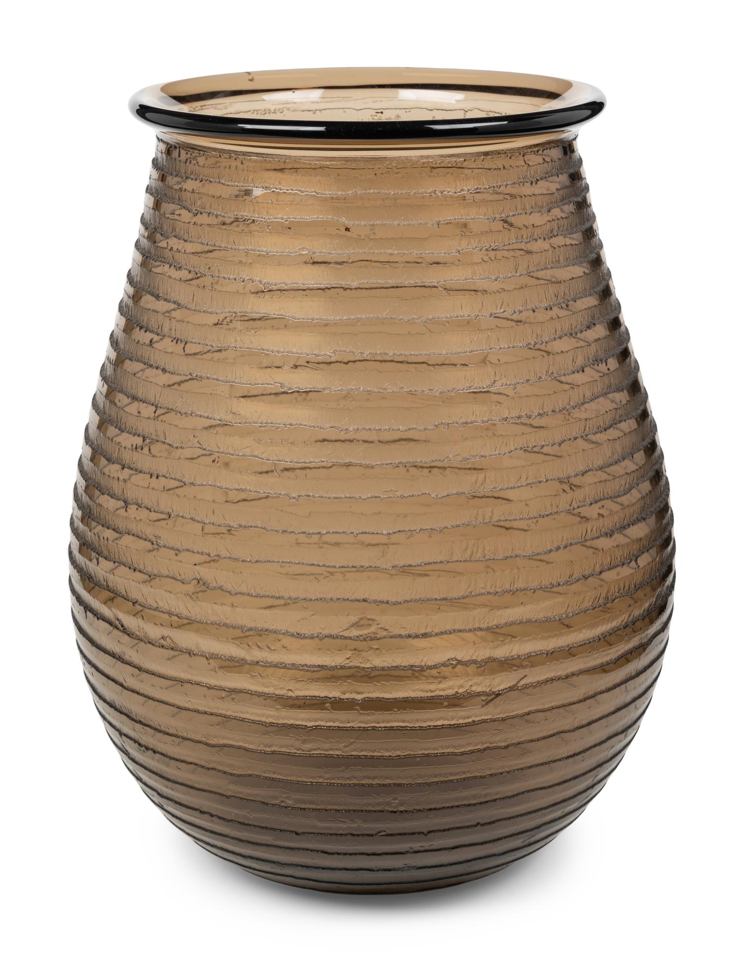 A Daum Acid-Etched Glass Vase