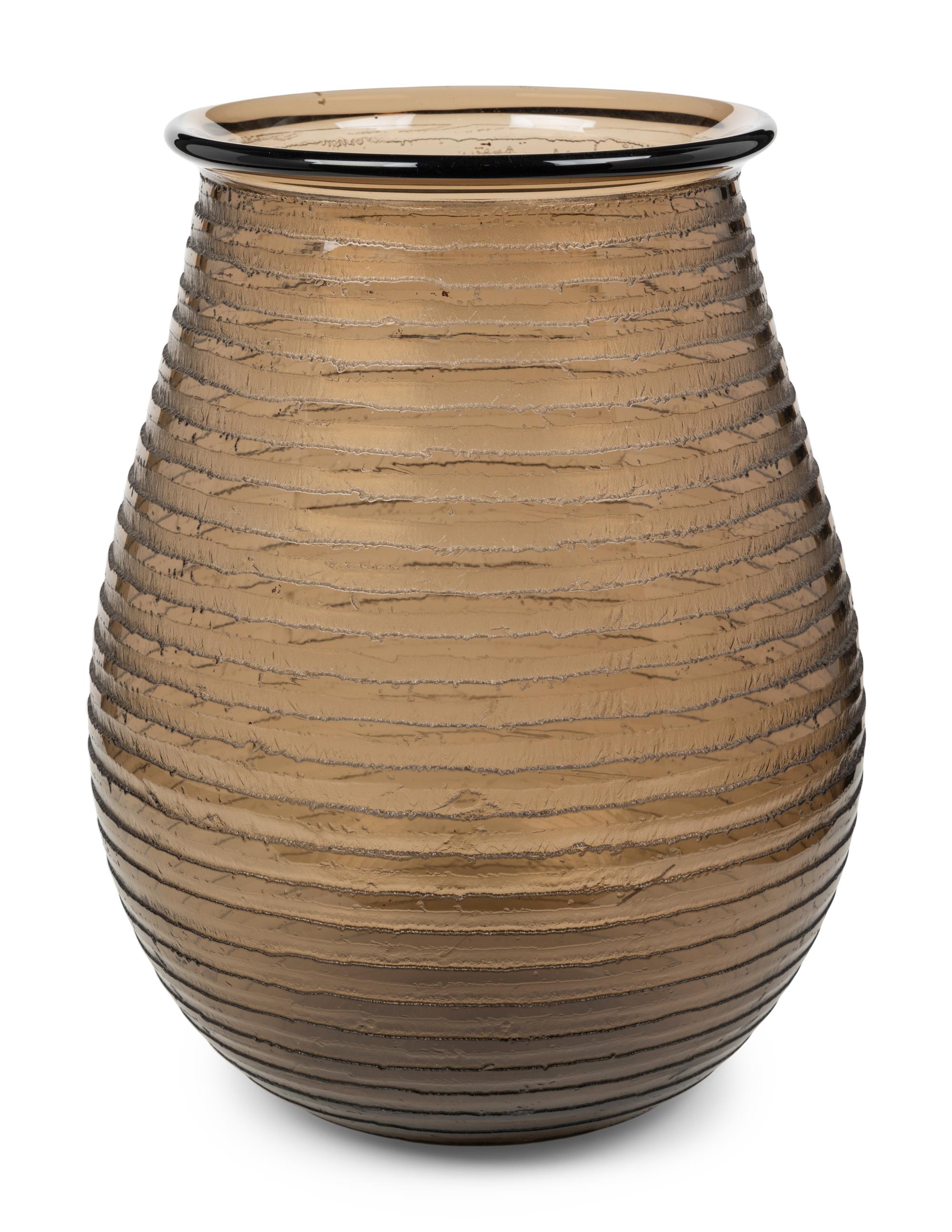 A Daum Acid-Etched Glass Vase