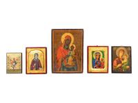 A Collection of Eastern European Icons