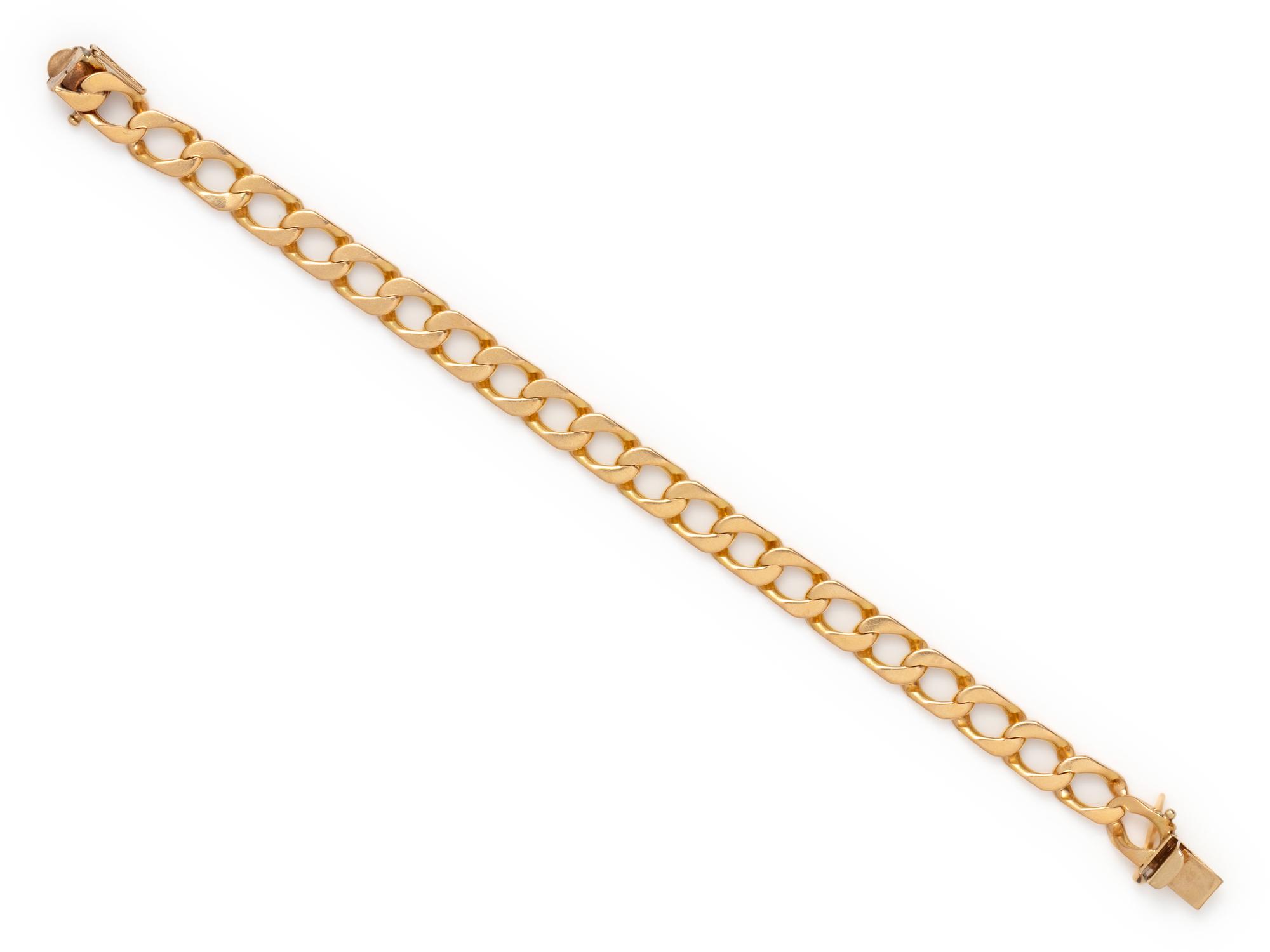 YELLOW GOLD BRACELET