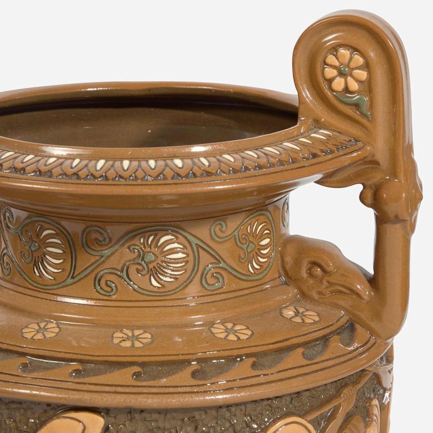 Roseville Pottery (American, active 1890-1954) Rare Della Robbia Krater, USA, circa 1910