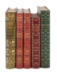 [ART NOUVEAU]. A group of 4 works with spines tooled to an Art Nouveau style, comprising: