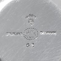 An Extensive Georg Jensen Acorn Silver Flatware Service