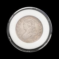 An 1821 Capped Bust 25c Coin