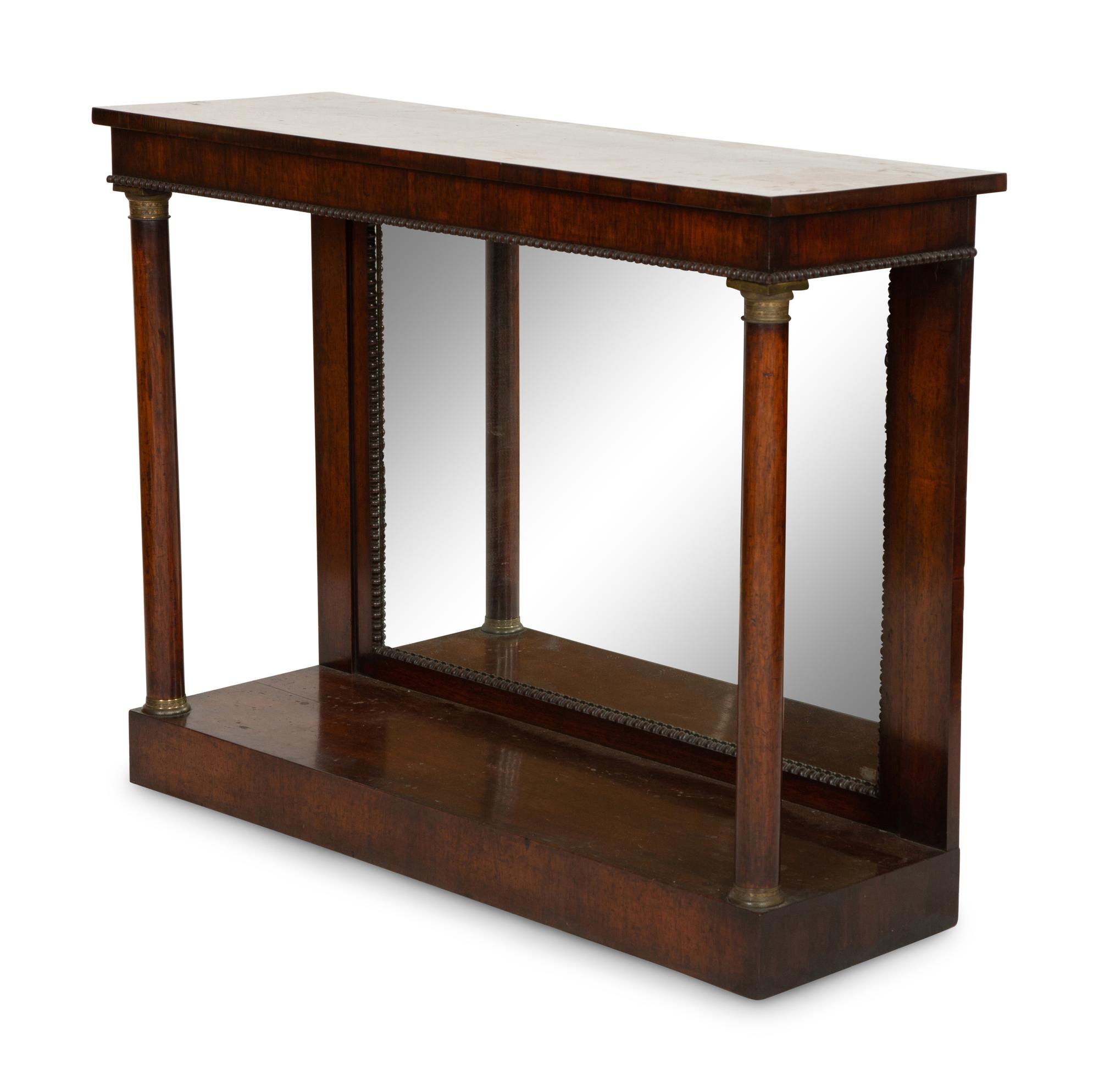 A Regency Rosewood Console Table