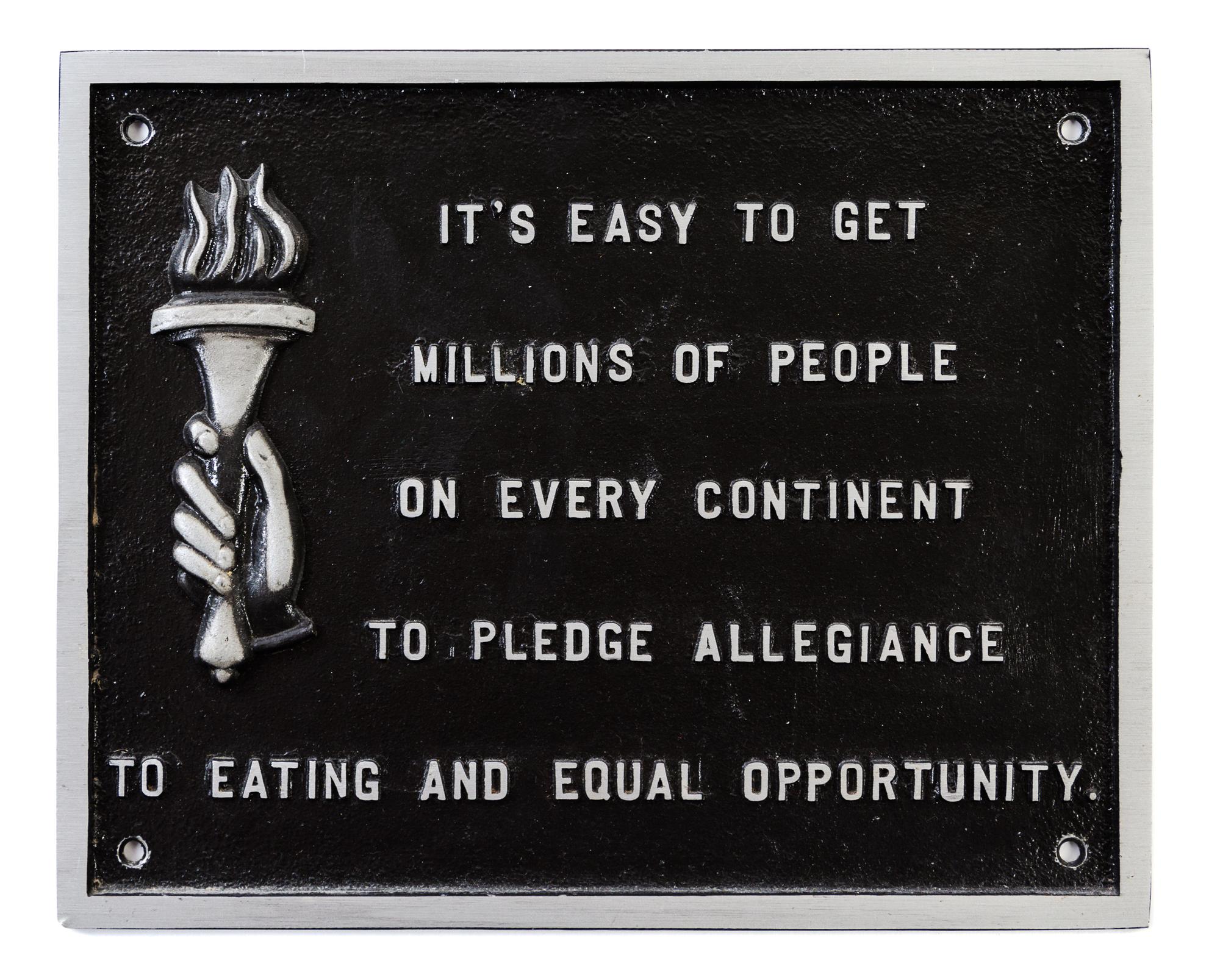 Jenny Holzer, (American, b. 1950), Selection from the Survival Series (It's easy to get millions...), 1983-85