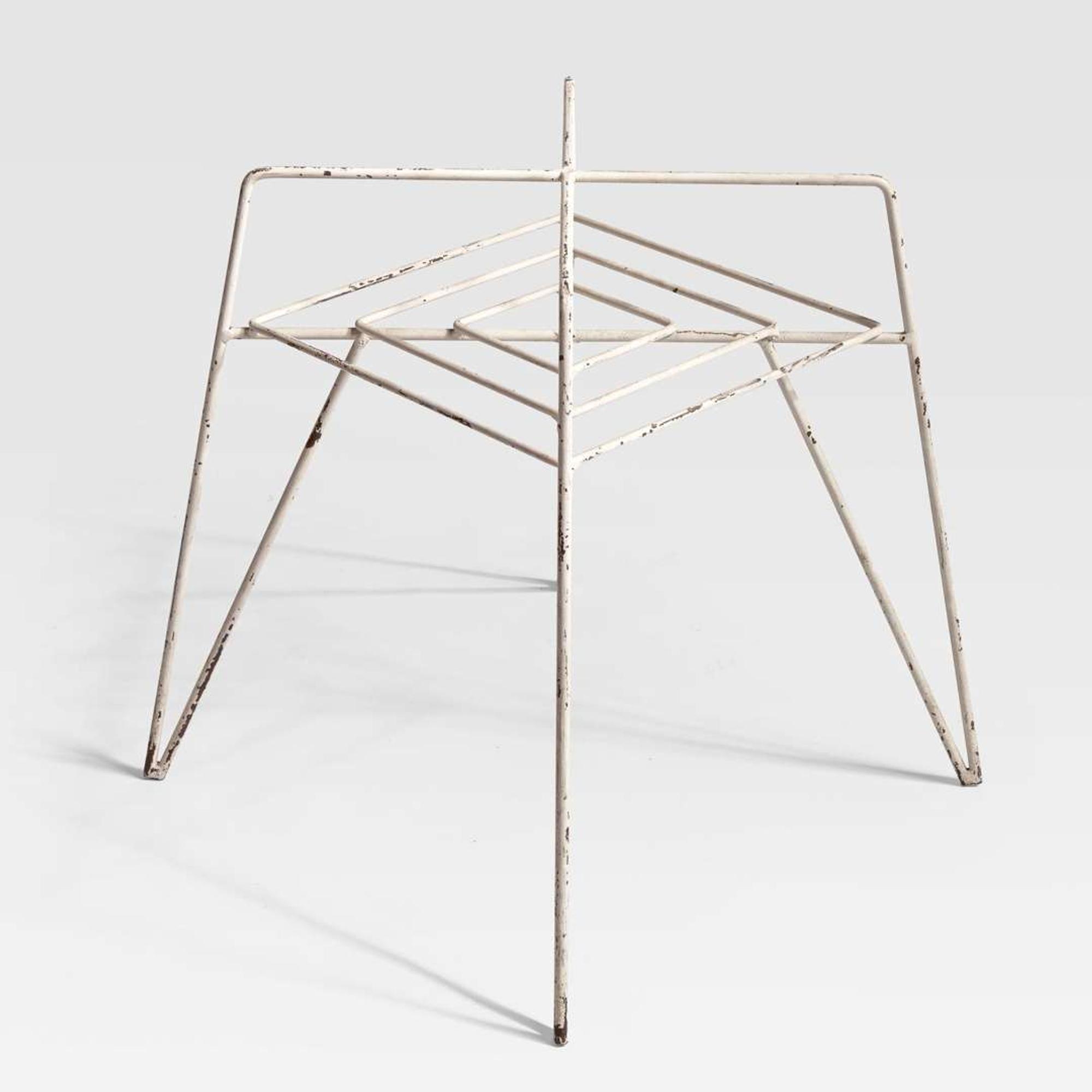 Vladimir Kagan (American, 1927-2016) Three Spindle Back Dining Chairs and Table Base, Kagan-Dreyfuss, Inc., USA, circa 1950
