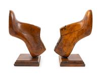 A Pair of Shoe Last Bookends
