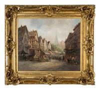 Market Scene, Strasbourg
